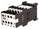 Contactor: 3-pole; NO x3; Auxiliary contacts: NC,NO; 24VDC; 9A