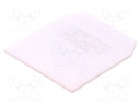 End/partition plate; Application: ZUG-G2.5,ZUG-G4; white