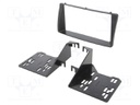 Radio mounting frame; Toyota; 2 DIN; black