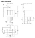 Relay: electromagnetic; SPDT; Ucoil: 12VDC; 60A; automotive; 760mW