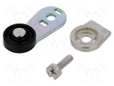 Driving head; lever R 35mm, plastic roller Ø18mm
