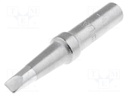 Tip; chisel; 3.2x0.8mm; for  WEL.LR-21 soldering iron