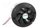 Cooling module; -10÷70°C; Ø86x52.4mm; 2200(±10%)rpm; Vapo; 234g