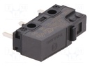 Microswitch SNAP ACTION; without lever; SPDT; 5A/250VAC; ON-(ON)
