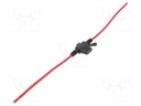 Fuse acces: fuse holder; 30A