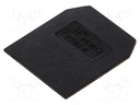 End/partition plate; Application: ZUG-G2.5,ZUG-G4; black