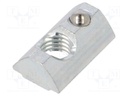 Nut; for profiles; T-slot