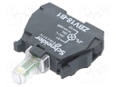 Illuminating unit; 22mm; Harmony XB4; -25÷70°C; Illumin: LED