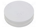 Lamp: lighting fixture; AFRODYTA; polycarbonate; E27; IP44; H: 78mm