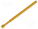 Test needle; Operational spring compression: 2.2mm; 3A; Ø: 0.9mm