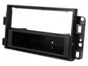 Radio mounting frame; Chevrolet; 2 ISO; black