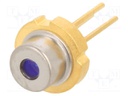 Diode: laser; 645-665nm; 30mW; 8/28; TO56; THT; Colour: red