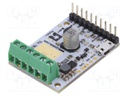 Stepper motor controller; DRV8834; I2C,PWM,RC,TTL,USB,analog