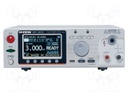 Meter: safety tester; LCD 4,3"; GPT-9500; Plug: EU