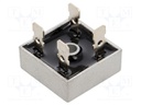 Single-phase bridge rectifier; Urmax: 50V; If: 35A; Ifsm: 400A