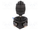 Joystick; 0÷5kΩ±5%,2- axes,FIRE function, 1 x NO contact; 5kΩ