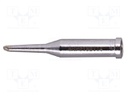 Soldering Tip, Hoof/60° Bevel, 1.5 x 16 mm, Soldering Station
