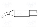 Tip; bent conical; 0.6mm; longlife