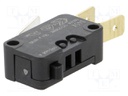 Microswitch SNAP ACTION; SPDT; 16A/250VAC; 4A/250VDC; ON-(ON)