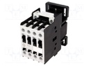 Contactor: 3-pole; NO x3; Auxiliary contacts: NO; 24VAC; 12A; CL