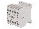 Contactor: 3-pole; NO x3; Auxiliary contacts: NC; 24VDC; 8.5A; CI 5