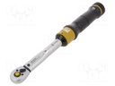Key; dynamometric; 335mm; 6÷30Nm; Mounting: 1/4"