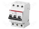 Circuit breaker; 400VAC; Inom: 40A; Poles: 3; DIN; Charact: C; 6kA