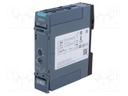 Time Delay Relay, 240 VDC, 0.05 s, 100 h, 3RP Series, 2CO, DIN Rail