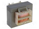Transformer: mains; 4VA; 230VAC; 13.3V; 0.21A; Leads: solder lugs