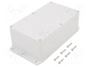 Enclosure: multipurpose; X: 120mm; Y: 200mm; Z: 75mm; polycarbonate