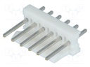 Socket; wire-board; male; PIN: 6; 2.54mm; THT; MTA-100; tinned