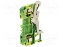 Splice terminal: rail; 0.08÷1.5mm2; ways: 1; terminals: 2; 800V; 18A