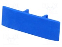 Protection; Application: ZUG-10; blue; Width: 10mm; polyamide
