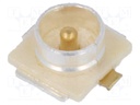 Connector: U.FL (IPX/AMC); socket; 50Ω; SMT; male
