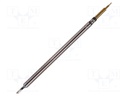 Tip; knife,elongated; 2.5mm; for soldering station; GT-HP-T6C