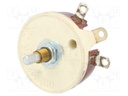 Potentiometer: shaft; single turn; 500Ω; 50W; 6.35mm; wirewound