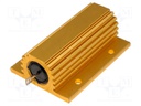 Resistor: wire-wound; with heatsink; screw; 10Ω; 100W; ±5%