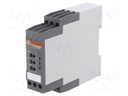 Timer; 0,05s÷300h; DPDT; 24÷240VAC; 24÷240VDC; DIN; -20÷60°C; IP20