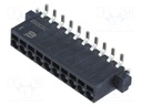 Connector: wire-board; female; PIN: 10; 2.54mm; SMT; socket; 6A