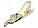 Crocodile clip; Grip capac: max.27mm; Overall len: 69mm
