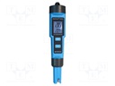 Meter: pH; LED 3,5 digit (1999),with a backlit; 0,00÷14,00pH