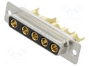 Special D-Sub; PIN: 5; plug; female; for cable; soldering; MHCD