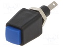 Laboratory clamp; blue; 70VDC; 16A; Contacts: nickel; -25÷90°C