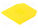 End/partition plate; Application: ZUG-G10,ZUG-G2.5,ZUG-G4