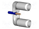 Tip; for thermal stripping of wires; 22AWG; 0.64mm
