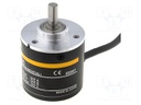 Encoder: incremental; Usup: 5÷24VDC; 2000imp/revol; shaft 6mm