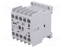 Contactor: 3-pole; NO x3; Auxiliary contacts: NC; 24VDC; 11.5A