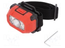 LED torch; 60x50x45mm; Features: waterproof enclosure; 130g; IP67