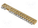 Terminal block; screw terminal; ways: 1; 10÷16mm2; terminals: 14