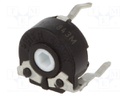 Potentiometer: mounting; horizontal; 500kΩ; 100mW; ±20%; linear